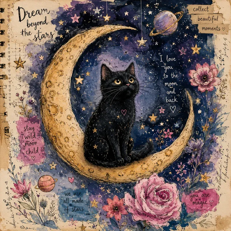 Whimsical Handdrawn Story Art