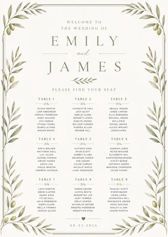 Wedding Sign Generator