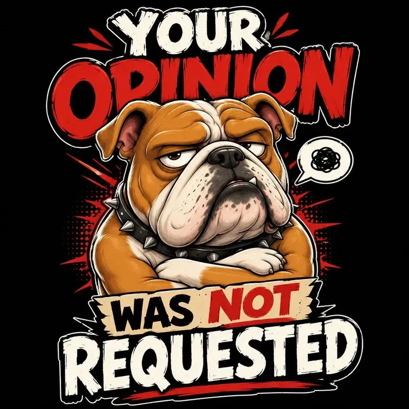 Grumpy Animal Quote Tshirt Generator