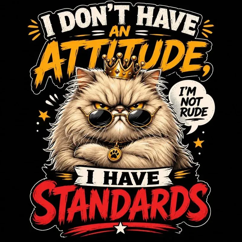 Grumpy Animal Quote Tshirt Generator