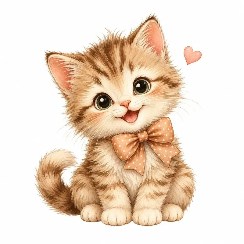 Fluffy Animal Clipart