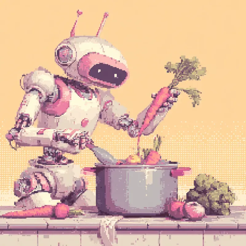 Retro Pixel Art Character Icons