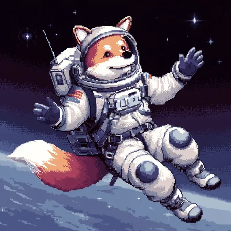 Retro Pixel Art Character Icons