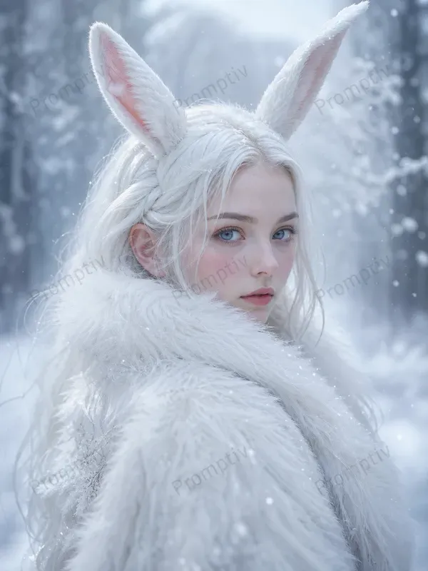 Ethereal Winter Fantasy Portraits
