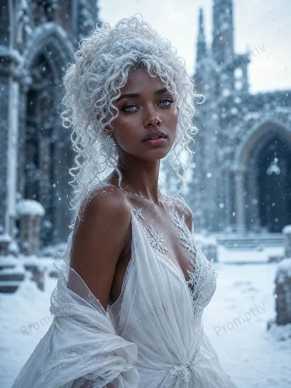 Ethereal Winter Fantasy Portraits