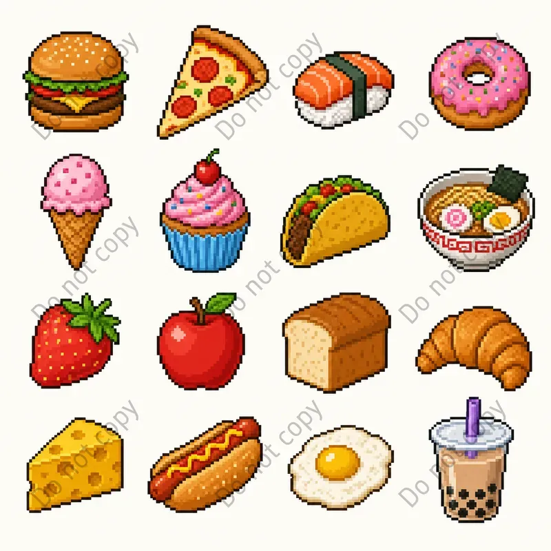 Pixel Art Sprite Sets Any Theme
