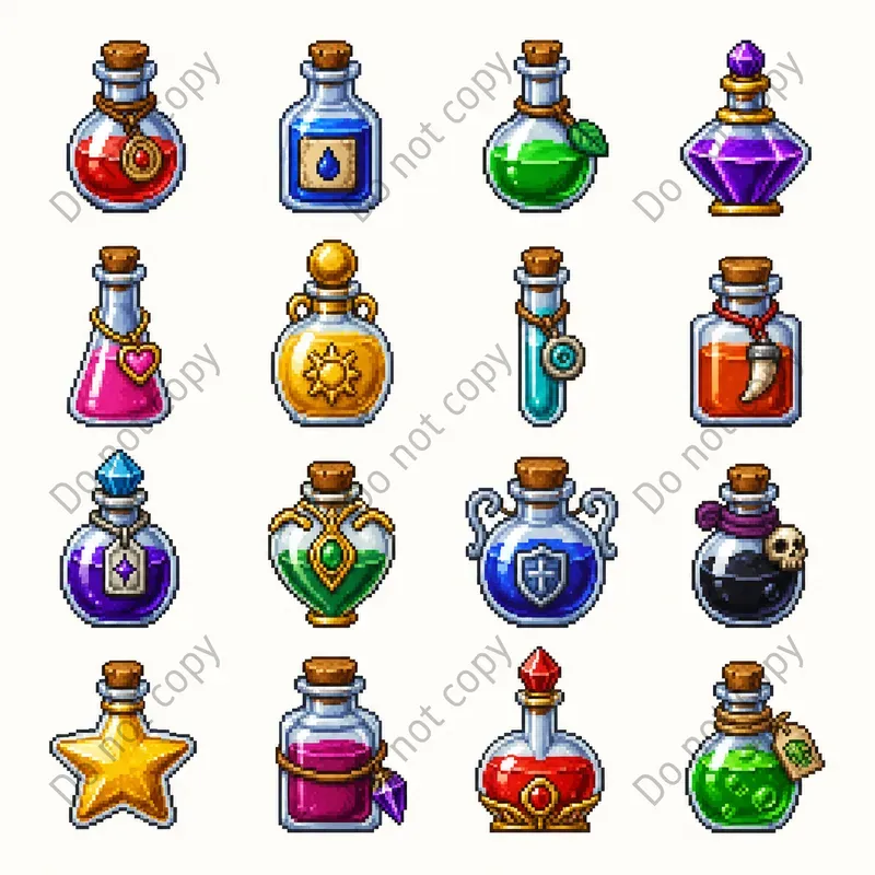 Pixel Art Sprite Sets Any Theme