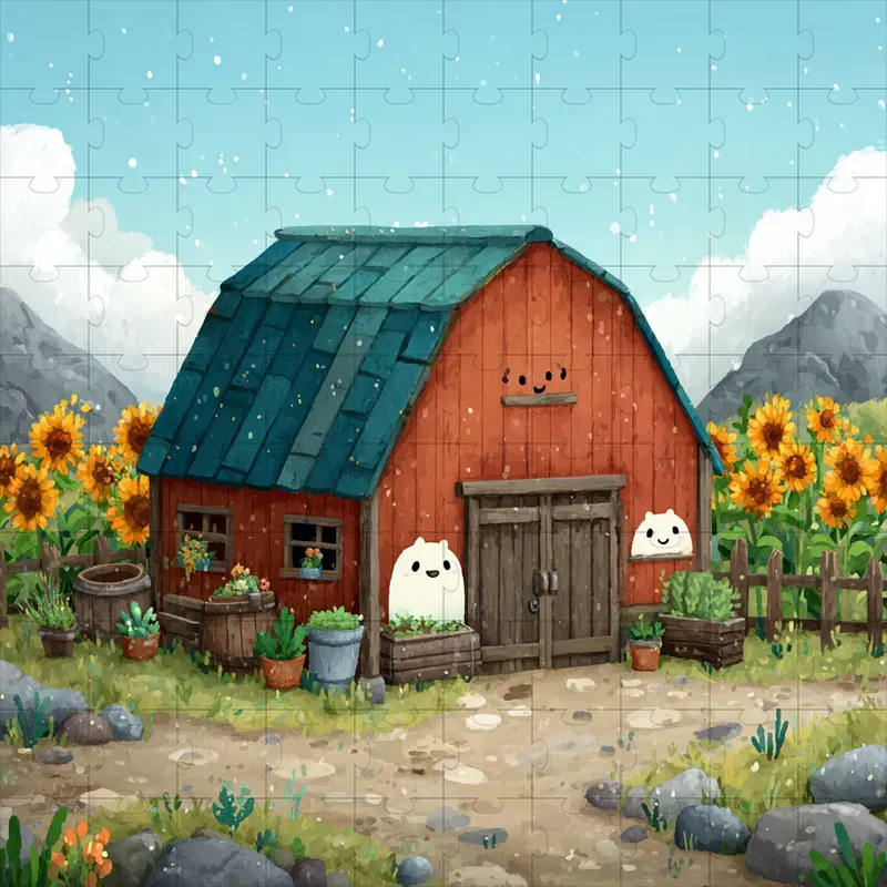 Painted Kawaii Storybook Nursery Art