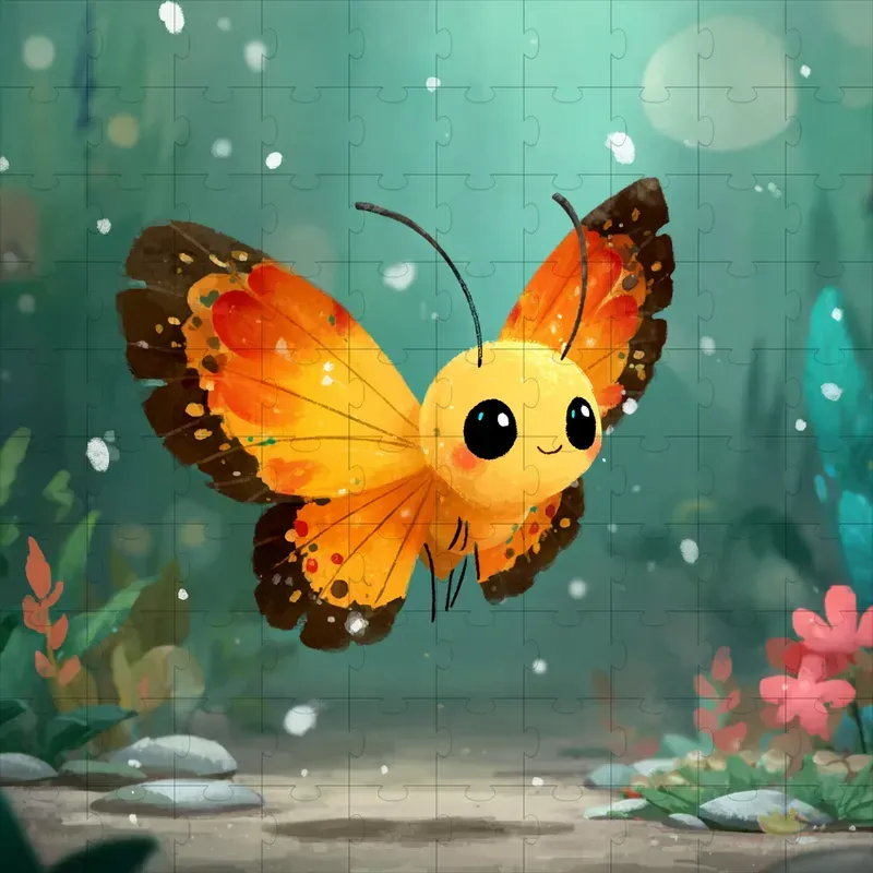Painted Kawaii Storybook Nursery Art