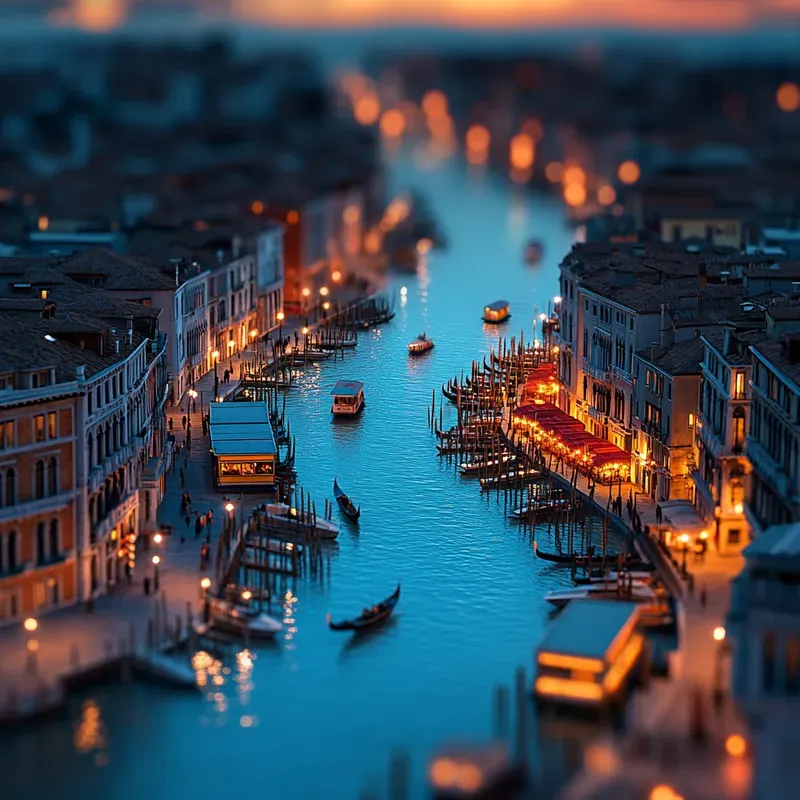 Miniature Streets Of Real Cities