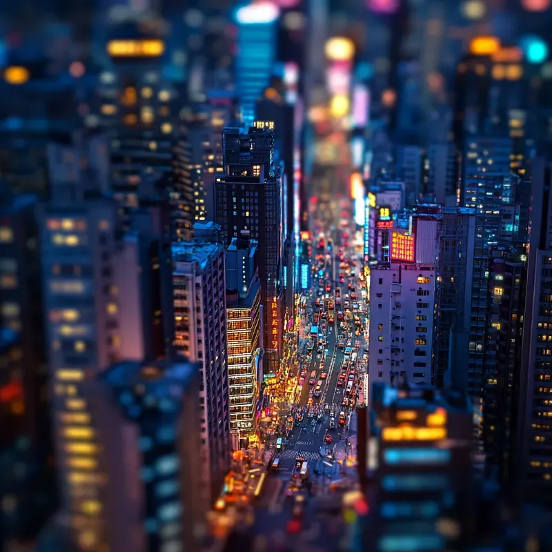 Miniature Streets Of Real Cities