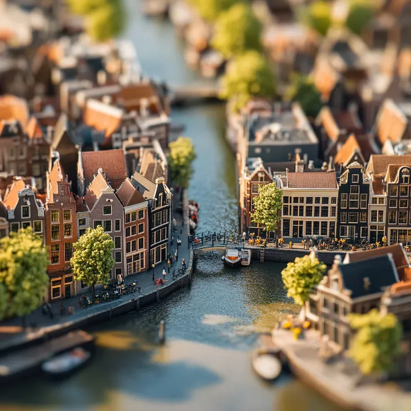 Miniature Streets Of Real Cities