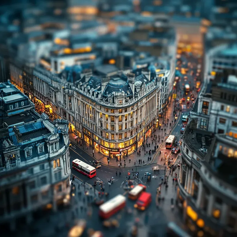 Miniature Streets Of Real Cities