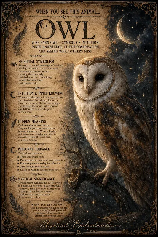 Mystical Animal Spirit Posters