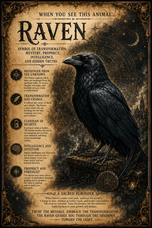 Mystical Animal Spirit Posters