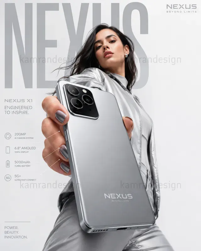 Premium Smartphone Ad Posters