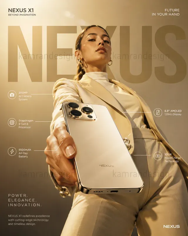Premium Smartphone Ad Posters