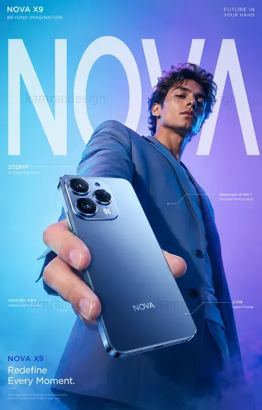 Premium Smartphone Ad Posters