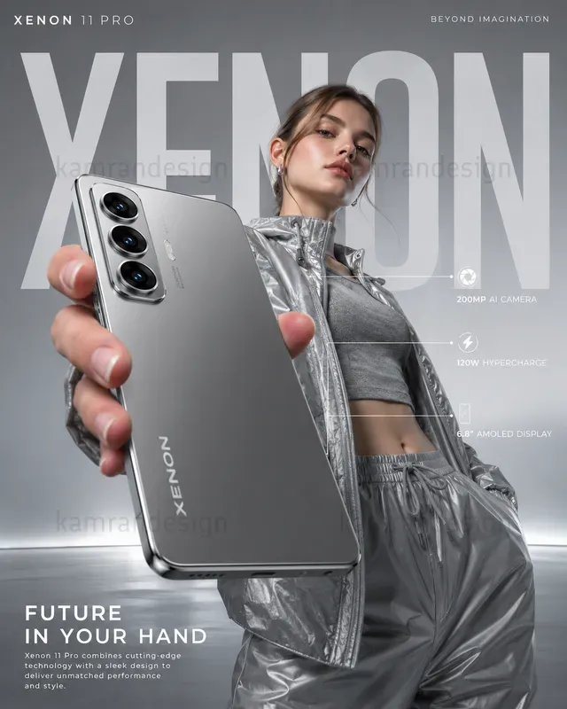 Premium Smartphone Ad Posters