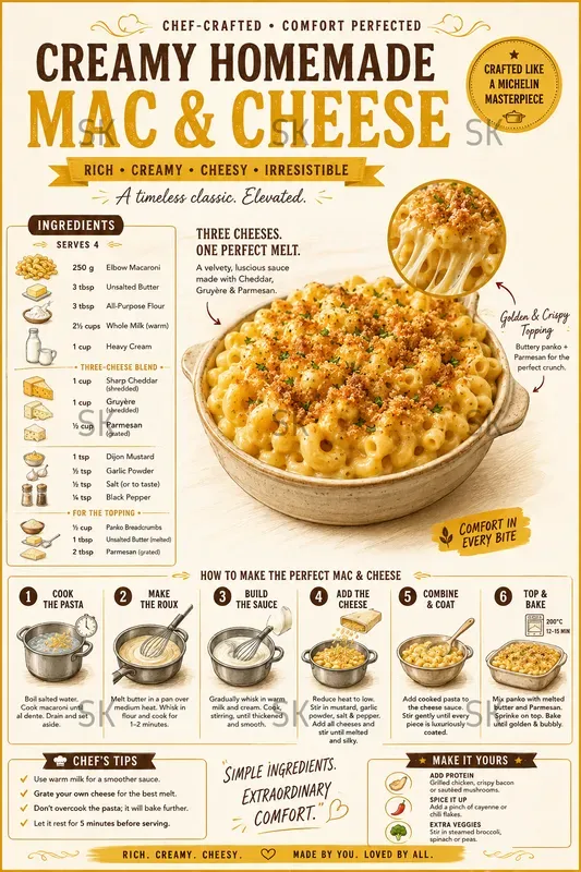 Food Recipe Infographic Posters
