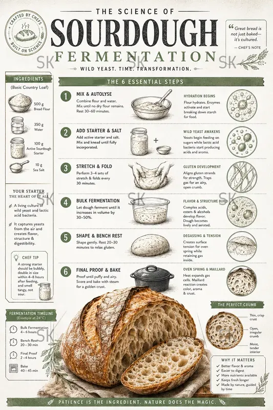 Food Recipe Infographic Posters