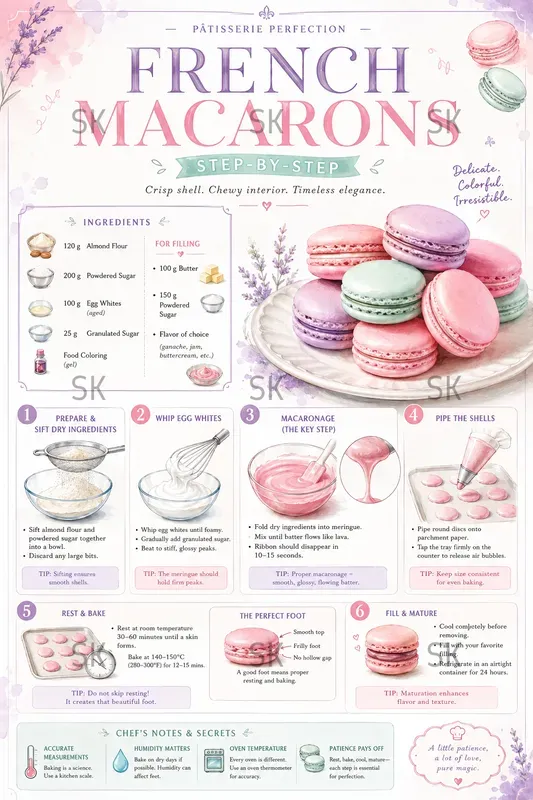 Food Recipe Infographic Posters