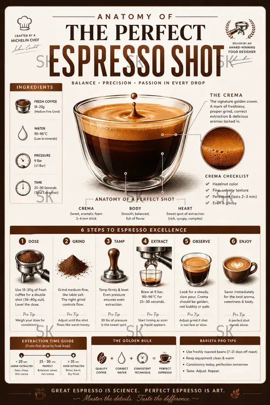Food Recipe Infographic Posters