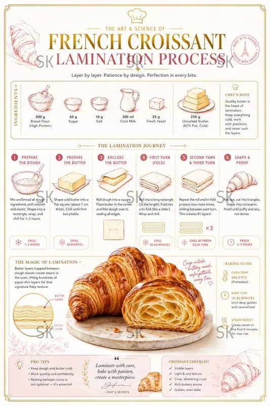 Food Recipe Infographic Posters