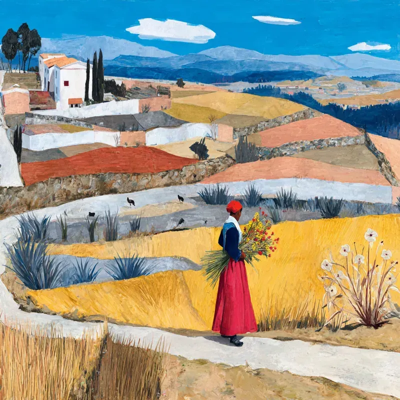 Mediterranean Landscape Paintings