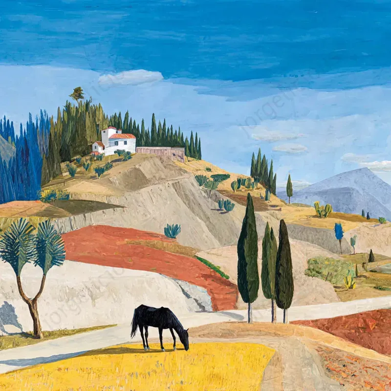 Mediterranean Landscape Paintings