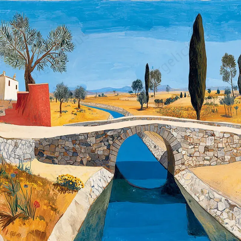 Mediterranean Landscape Paintings