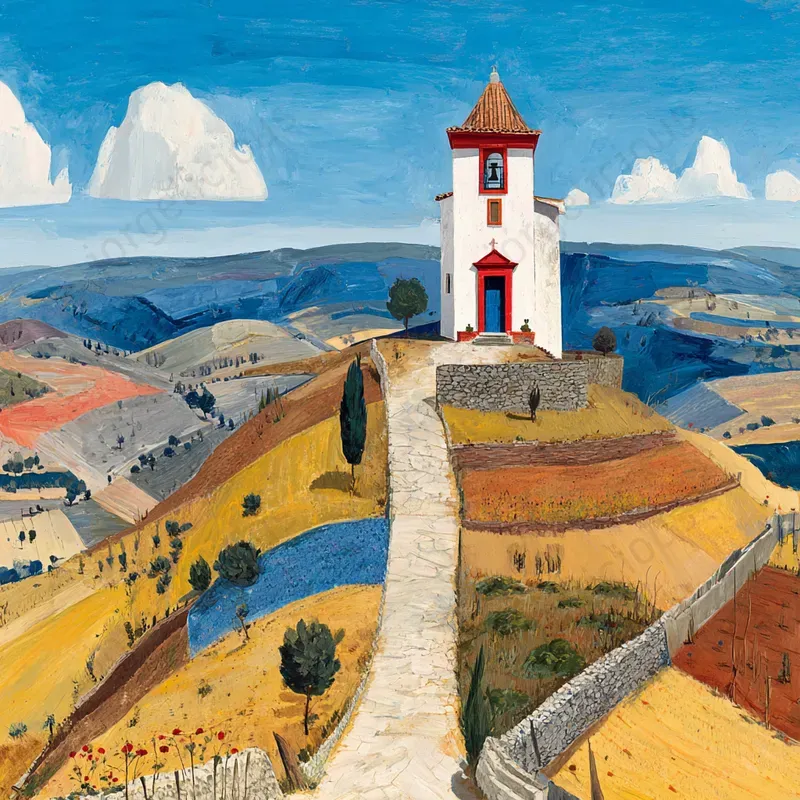 Mediterranean Landscape Paintings