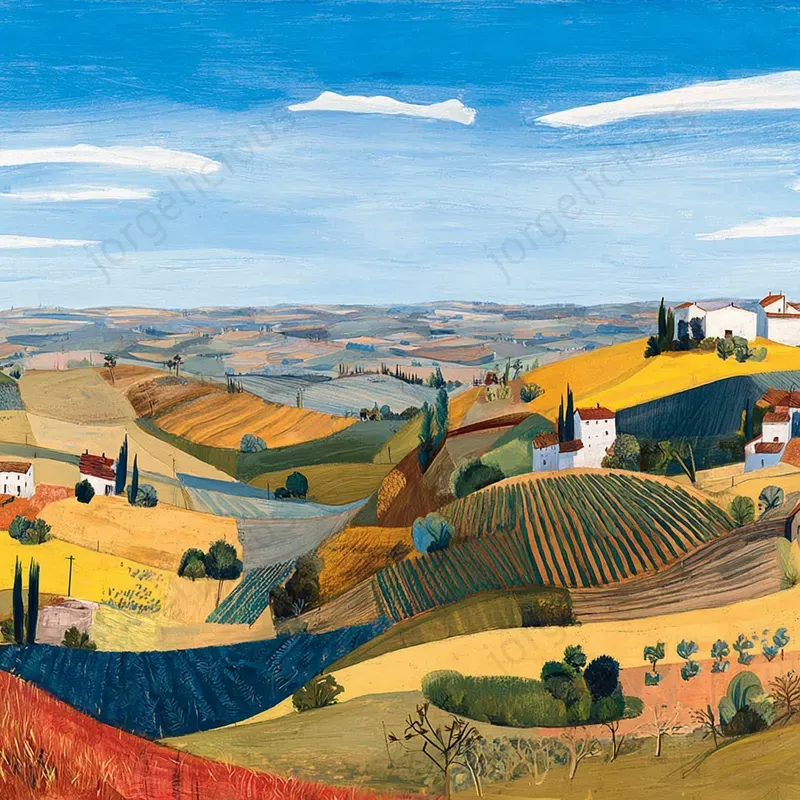 Mediterranean Landscape Paintings