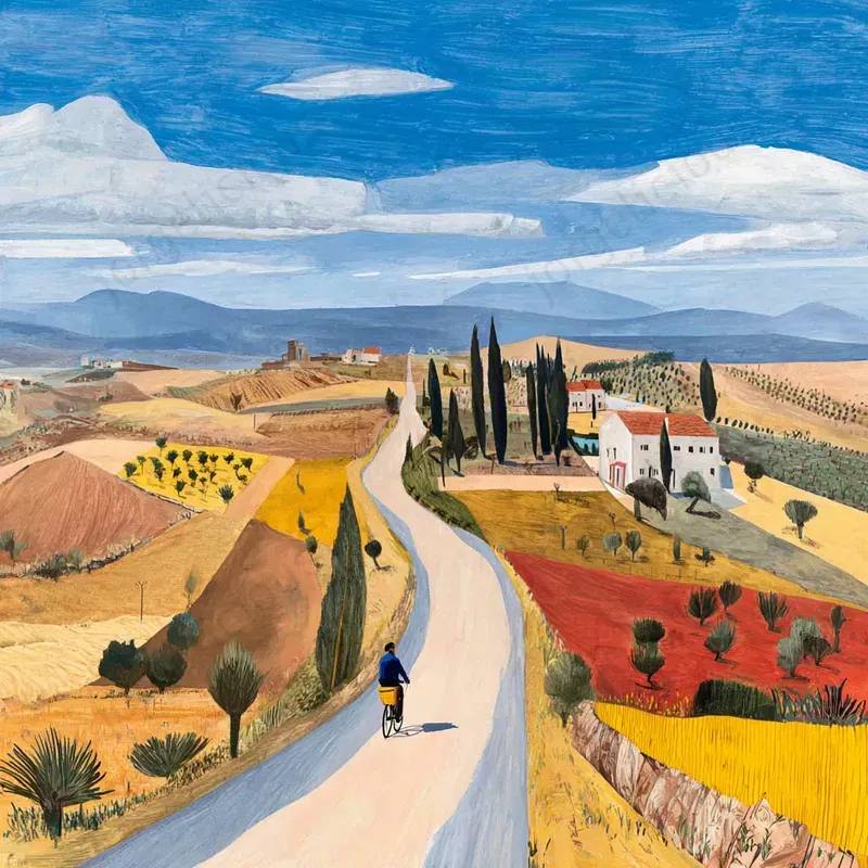 Mediterranean Landscape Paintings