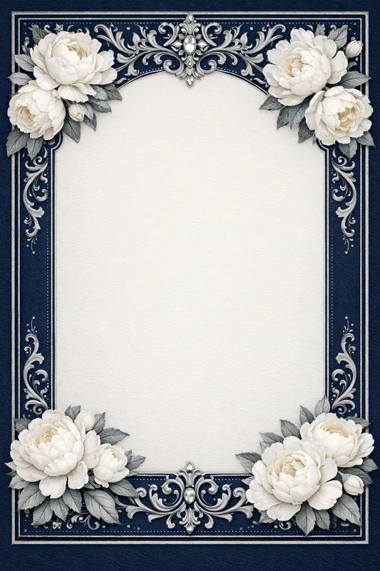 Blank Wedding Stationery Templates