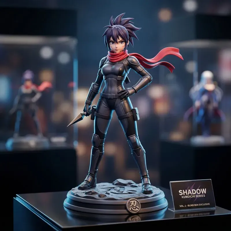3D Anime Blind Box Collectibles