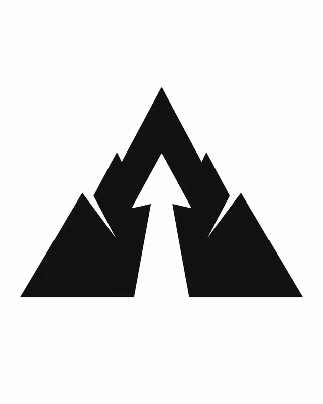 Negative Space Symbol Generator