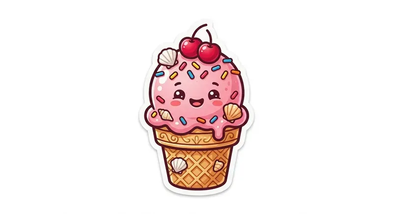 Tropical Summer Stickers
