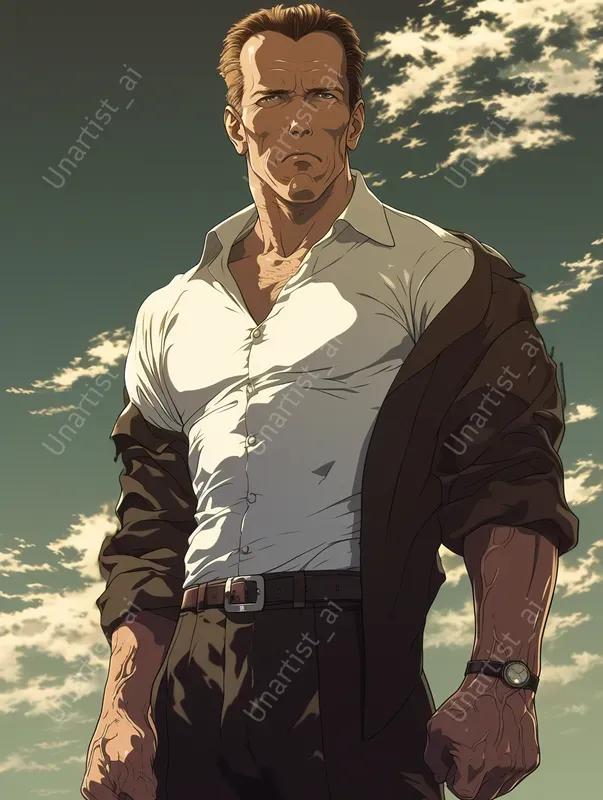 Anime Style Famous Person Portraits