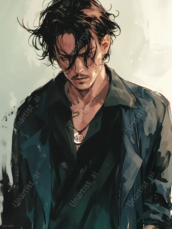 Anime Style Famous Person Portraits