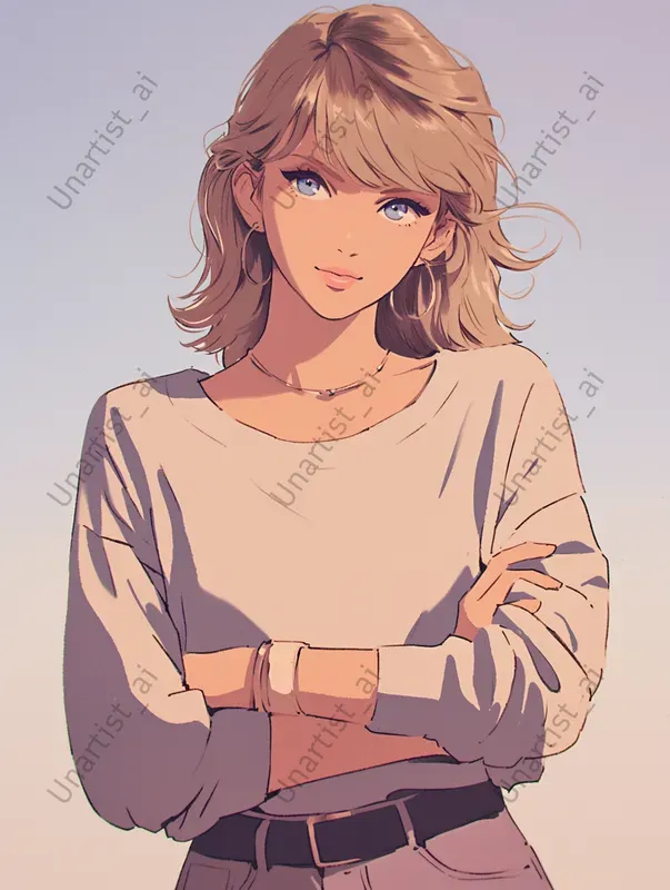 Anime Style Famous Person Portraits