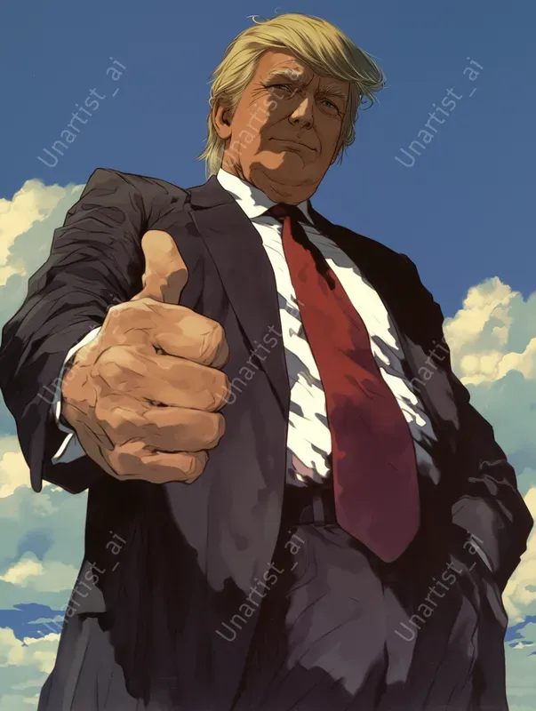 Anime Style Famous Person Portraits