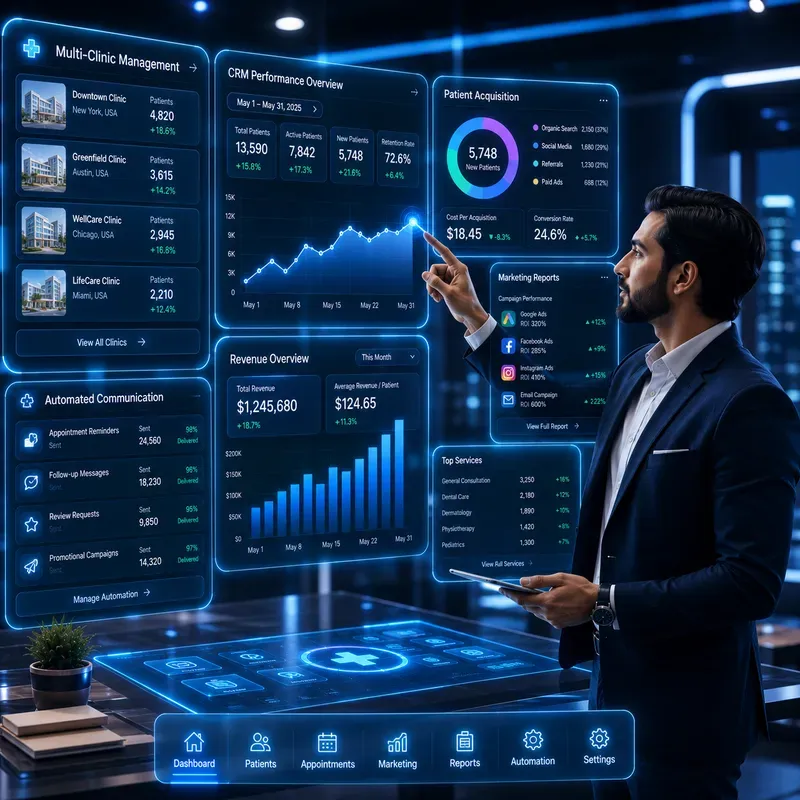 Clinic Crm Dashboard Bundles