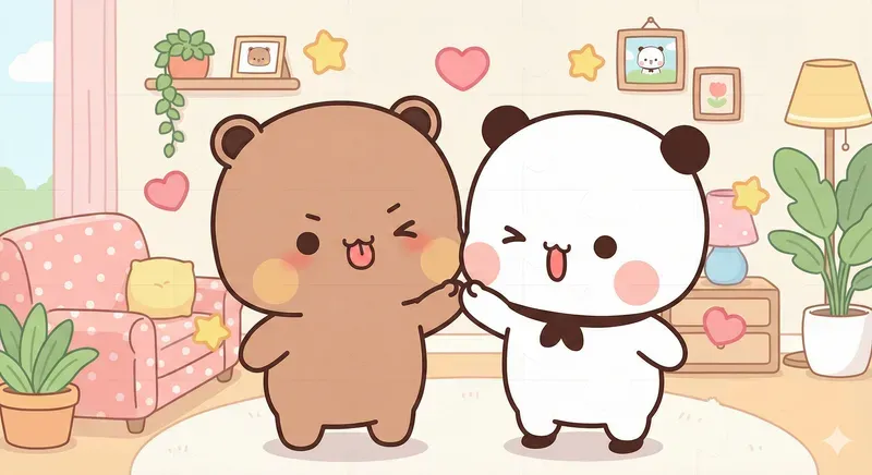 Cute Dudu Bubu Couple Images
