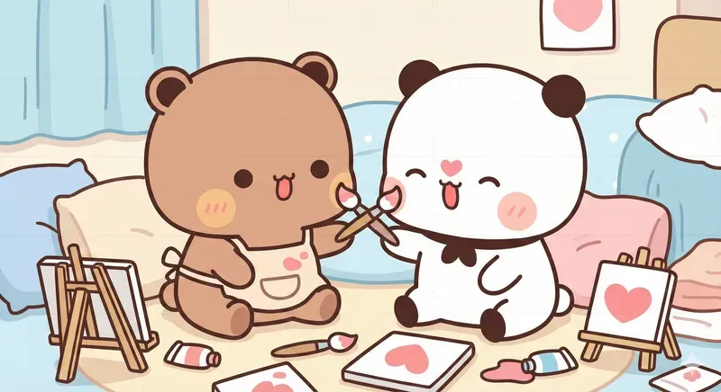 Cute Dudu Bubu Couple Images