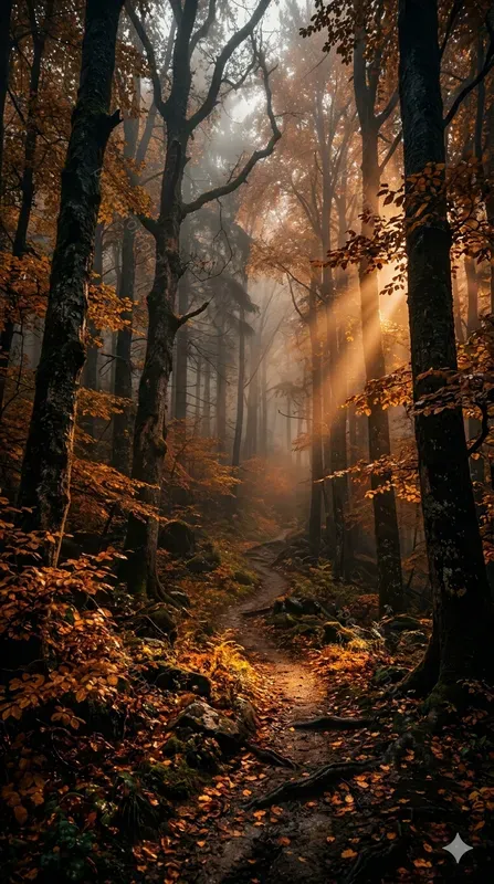 Golden Dark Cinematic Landscapes