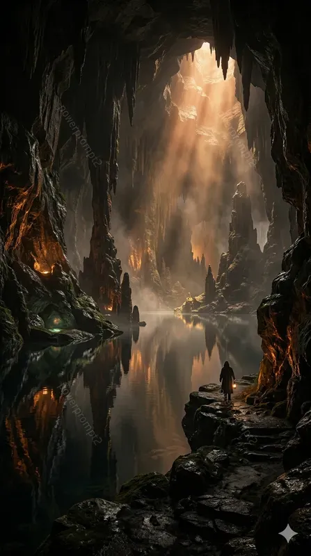 Golden Dark Cinematic Landscapes