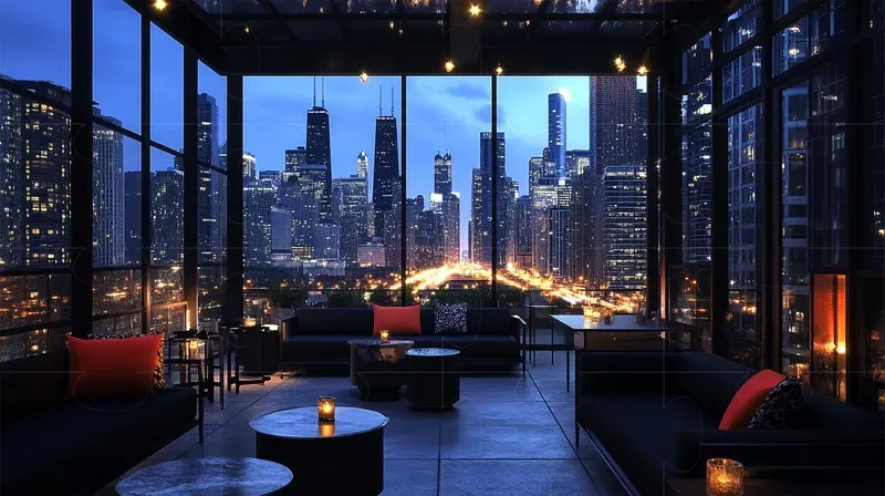 Roof Top Bar Interior Designs