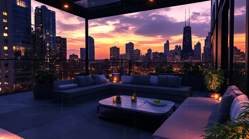 Roof Top Bar Interior Designs