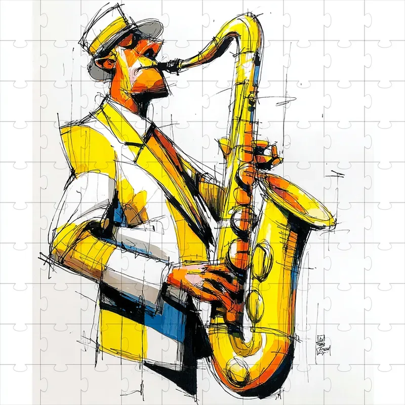Marker Sketches Gestural Joyful Ink